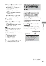 Preview for 87 page of Sony Muteki LBT-LCD7Di Operating Instructions Manual