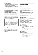 Preview for 126 page of Sony Muteki LBT-LCD7Di Operating Instructions Manual