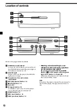 Preview for 10 page of Sony MV-101 - Mobile Dvd Operating Instructions Manual