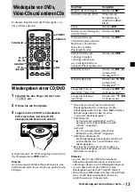 Preview for 47 page of Sony MV-101 - Mobile Dvd Operating Instructions Manual