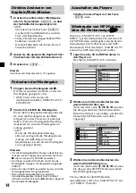 Preview for 48 page of Sony MV-101 - Mobile Dvd Operating Instructions Manual