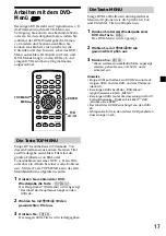 Preview for 51 page of Sony MV-101 - Mobile Dvd Operating Instructions Manual