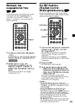 Preview for 53 page of Sony MV-101 - Mobile Dvd Operating Instructions Manual