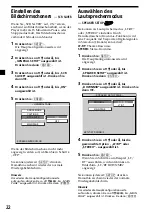 Preview for 56 page of Sony MV-101 - Mobile Dvd Operating Instructions Manual