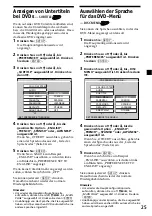 Preview for 59 page of Sony MV-101 - Mobile Dvd Operating Instructions Manual