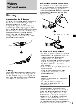 Preview for 63 page of Sony MV-101 - Mobile Dvd Operating Instructions Manual