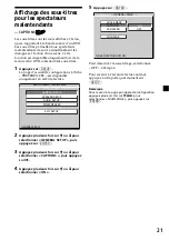 Preview for 89 page of Sony MV-101 - Mobile Dvd Operating Instructions Manual