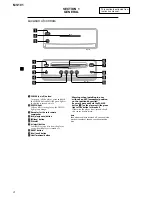 Preview for 4 page of Sony MV-101 - Mobile Dvd Service Manual