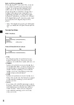 Preview for 8 page of Sony MV-650STR Operating Instructions Manual