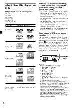 Preview for 6 page of Sony MV-65ST - Dream Station Operating Instructions Manual