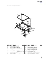 Предварительный просмотр 57 страницы Sony MV-700HR Service Manual