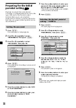 Preview for 32 page of Sony MV-900SDS - Dream System 3 Operating Instructions Manual