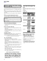 Предварительный просмотр 2 страницы Sony MV7101DS - Mobile DVD Dream System Service Manual