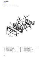 Предварительный просмотр 24 страницы Sony MV7101DS - Mobile DVD Dream System Service Manual