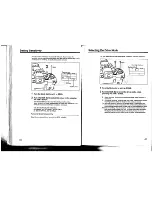 Preview for 21 page of Sony MVC-5000 Operating Instructions Manual