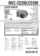 Sony MVC-CD200 Service Manual preview