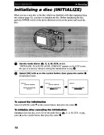 Предварительный просмотр 18 страницы Sony MVC-CD2OO Operating Instructions Manual