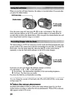 Предварительный просмотр 24 страницы Sony MVC-CD2OO Operating Instructions Manual