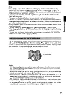 Предварительный просмотр 25 страницы Sony MVC-CD2OO Operating Instructions Manual