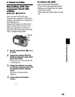 Предварительный просмотр 55 страницы Sony MVC-CD2OO Operating Instructions Manual