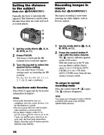 Предварительный просмотр 66 страницы Sony MVC-CD2OO Operating Instructions Manual