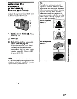 Предварительный просмотр 67 страницы Sony MVC-CD2OO Operating Instructions Manual