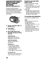 Предварительный просмотр 68 страницы Sony MVC-CD2OO Operating Instructions Manual