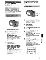 Предварительный просмотр 83 страницы Sony MVC-CD2OO Operating Instructions Manual