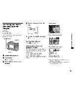 Preview for 59 page of Sony MVC-CD350 - Digital Still Camera Mavica Cd Recordable Operating Instructions Manual