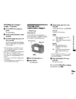 Preview for 61 page of Sony MVC-CD350 - Digital Still Camera Mavica Cd Recordable Operating Instructions Manual