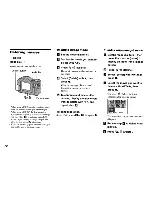 Preview for 72 page of Sony MVC-CD350 - Digital Still Camera Mavica Cd Recordable Operating Instructions Manual