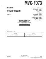 Предварительный просмотр 46 страницы Sony MVC-FD73 Service Manual