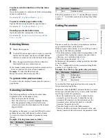 Preview for 37 page of Sony MVS-3000 System User Manual