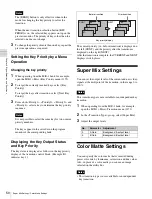 Preview for 50 page of Sony MVS-3000 System User Manual