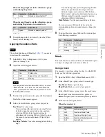 Preview for 73 page of Sony MVS-3000 System User Manual