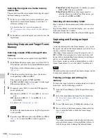 Preview for 106 page of Sony MVS-3000 System User Manual