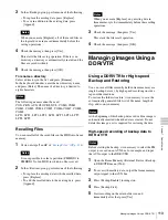 Preview for 119 page of Sony MVS-3000 System User Manual