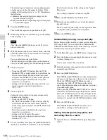 Preview for 138 page of Sony MVS-3000 System User Manual