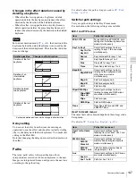 Preview for 147 page of Sony MVS-3000 System User Manual