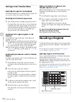 Preview for 150 page of Sony MVS-3000 System User Manual