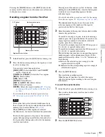 Preview for 151 page of Sony MVS-3000 System User Manual