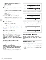 Preview for 158 page of Sony MVS-3000 System User Manual