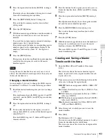 Preview for 163 page of Sony MVS-3000 System User Manual