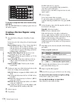 Preview for 178 page of Sony MVS-3000 System User Manual