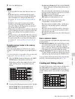 Preview for 183 page of Sony MVS-3000 System User Manual