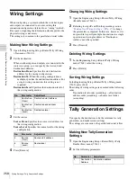 Preview for 258 page of Sony MVS-3000 System User Manual