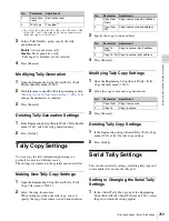 Preview for 259 page of Sony MVS-3000 System User Manual