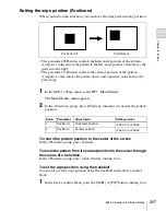 Preview for 207 page of Sony MVS-6000 User Manual