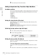 Preview for 214 page of Sony MVS-6000 User Manual