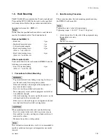 Preview for 17 page of Sony MVS8000SF-C Installation Manual